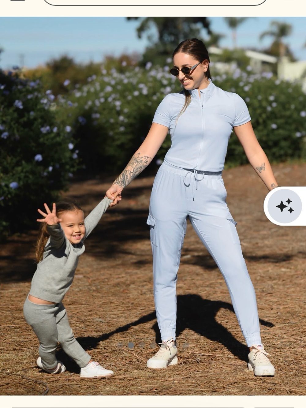 Kindred Bravely postpartum jogger set - nursing friendly - small